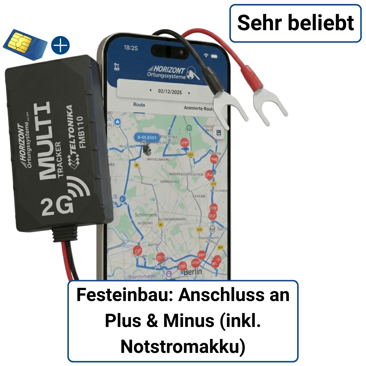 GPS Tracker 2G – Kompakt für PKW & LKW | Teltonika FMB110 - GPS Tracker für Fahrzeuge