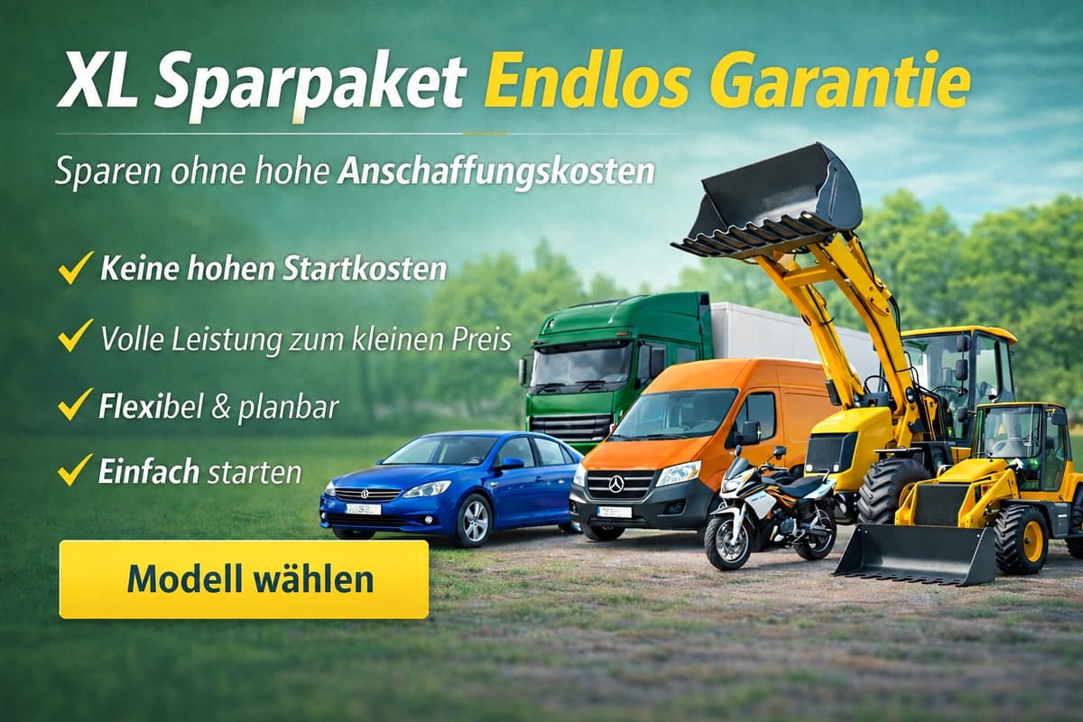 XL Spar Paket Endlos Garantie Modell