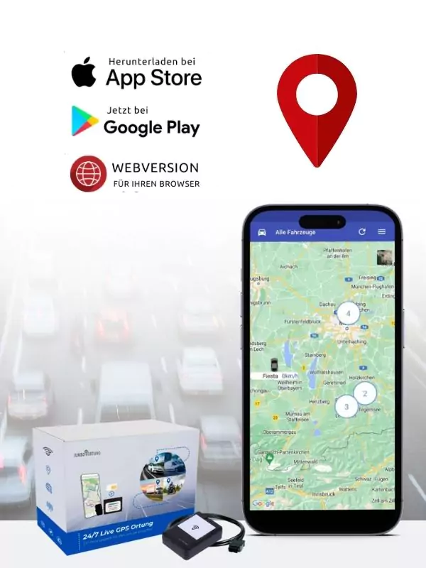 Fahrzeugüberwachung mit App 50 % Rabatt, auch LKW