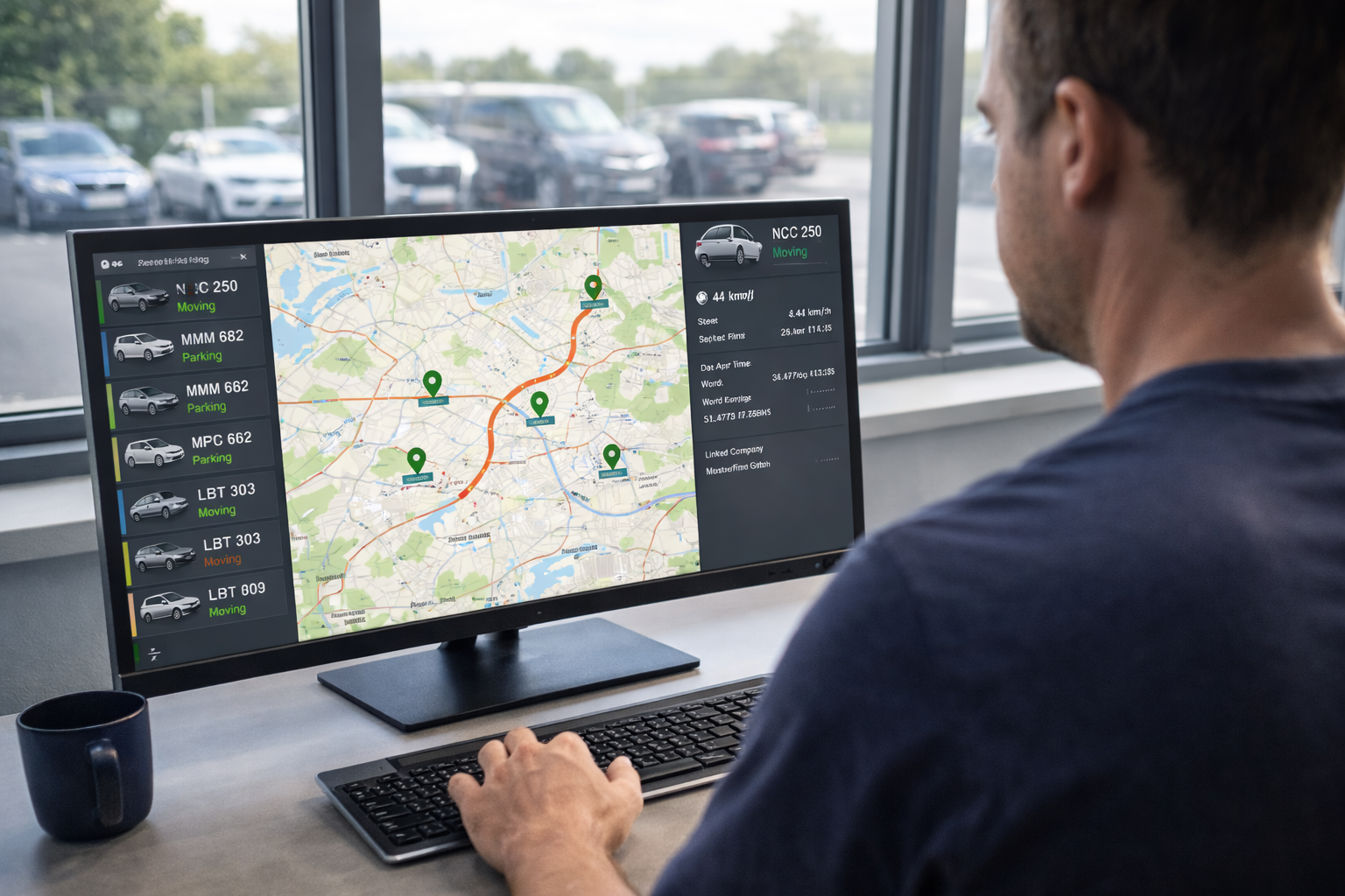 Fahrzeugüberwachung GPS - Diebstahlschutz und Live-Ortung für Ihren Fuhrpark