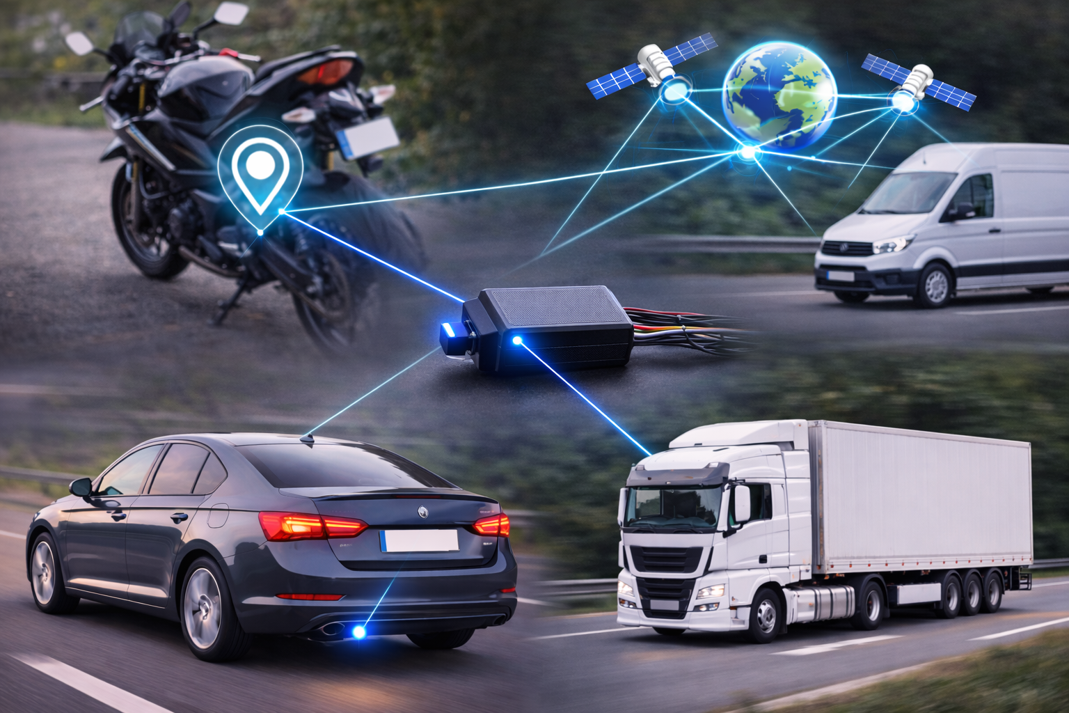 GPS Tracking System – Theft Protection, Logbook and Live Tracking for Businesses