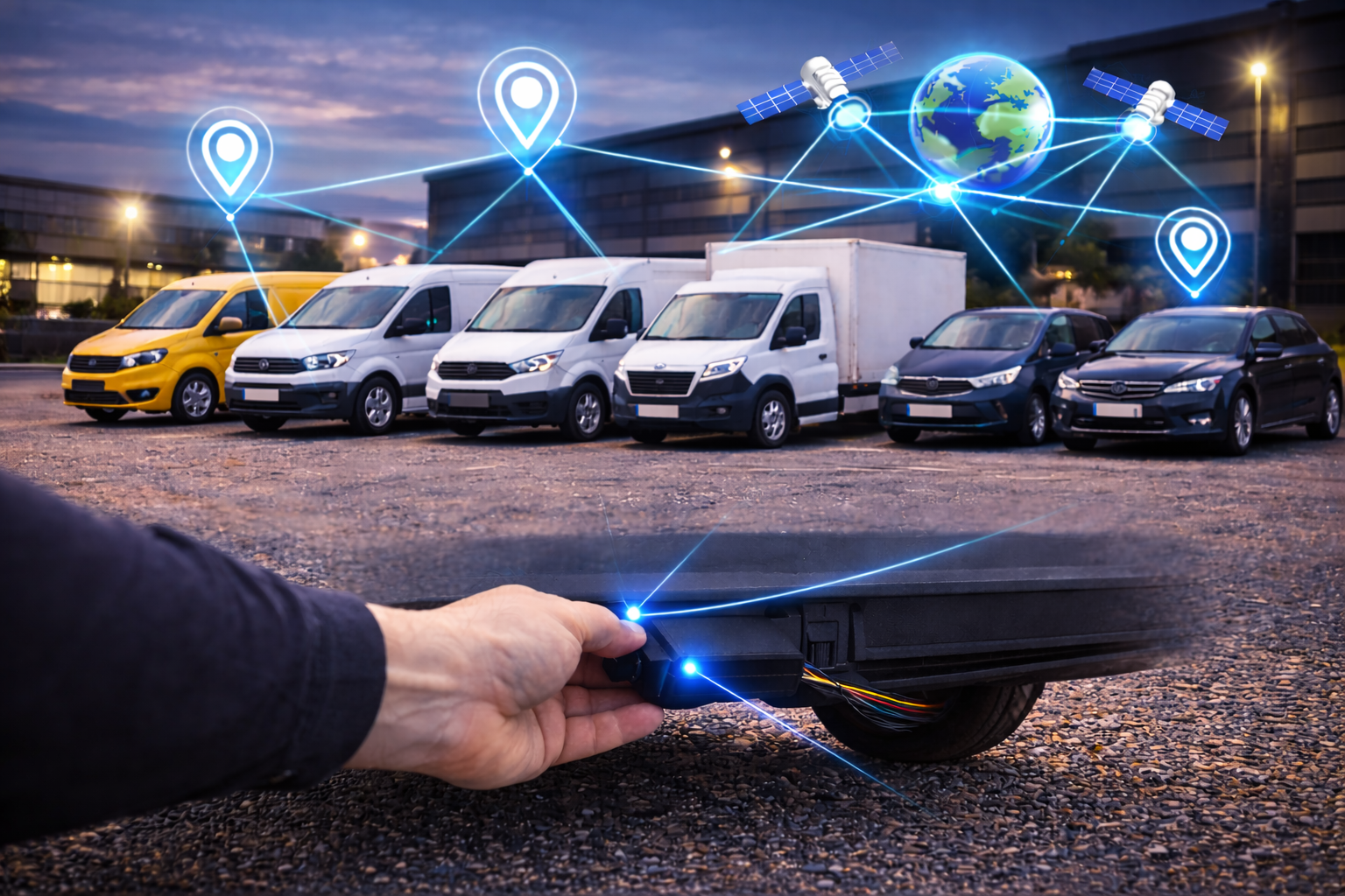 GPS Tracker für den Fuhrpark – Effizienzsteigerung und Kostensenkung