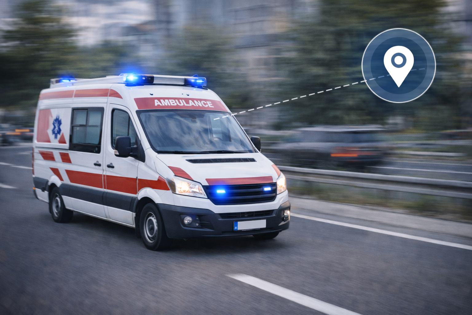 Live-Tracking durch GPS-Tracker in Krankenwagen – Revolution in der Notfallversorgung