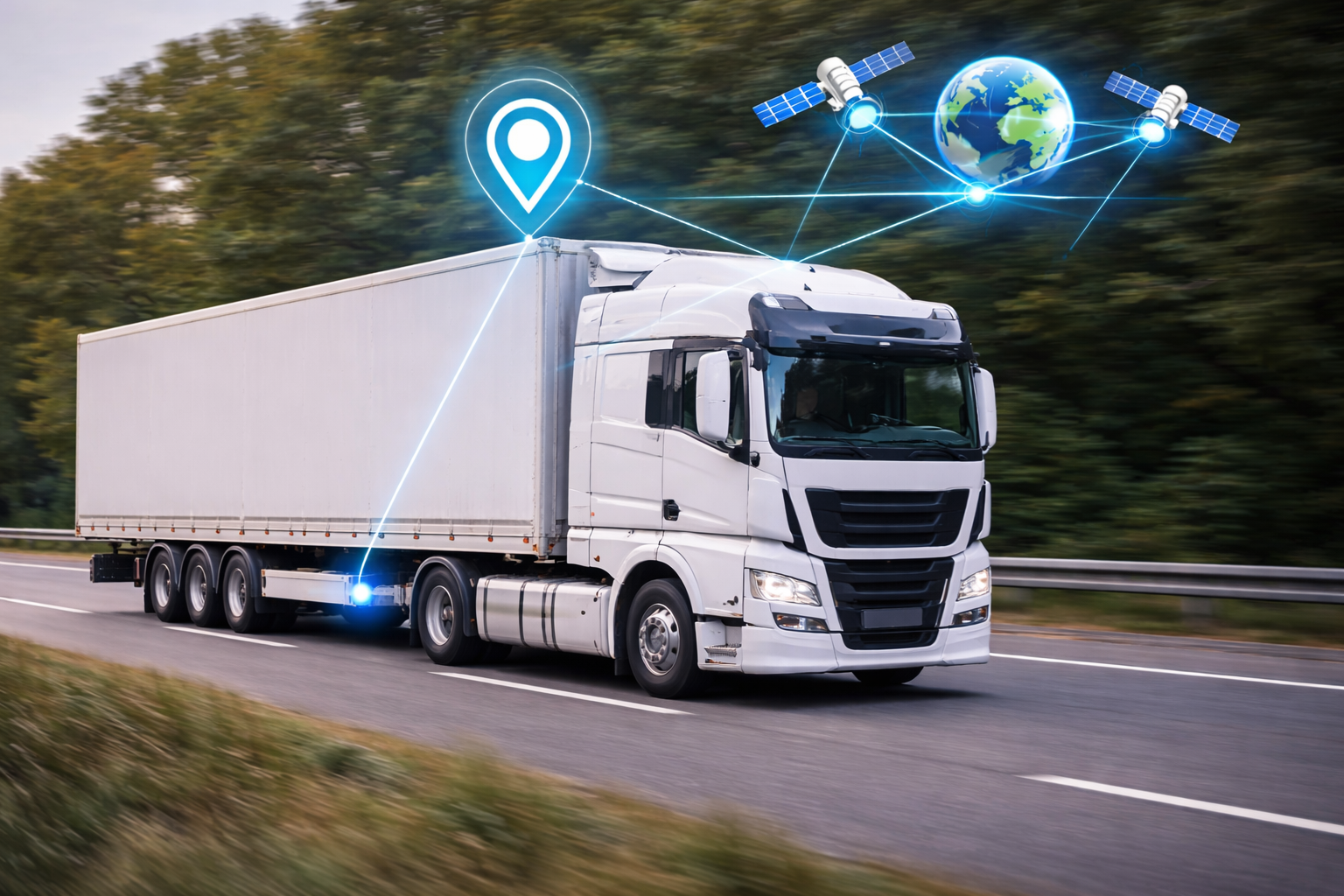 GPS Ortung für LKW - Live-Tracking für Transportunternehmen und Fuhrparks