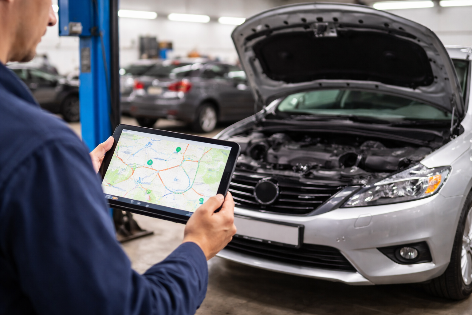 PKW Tracking with GPS Tracker - Maximum Safety and Efficiency