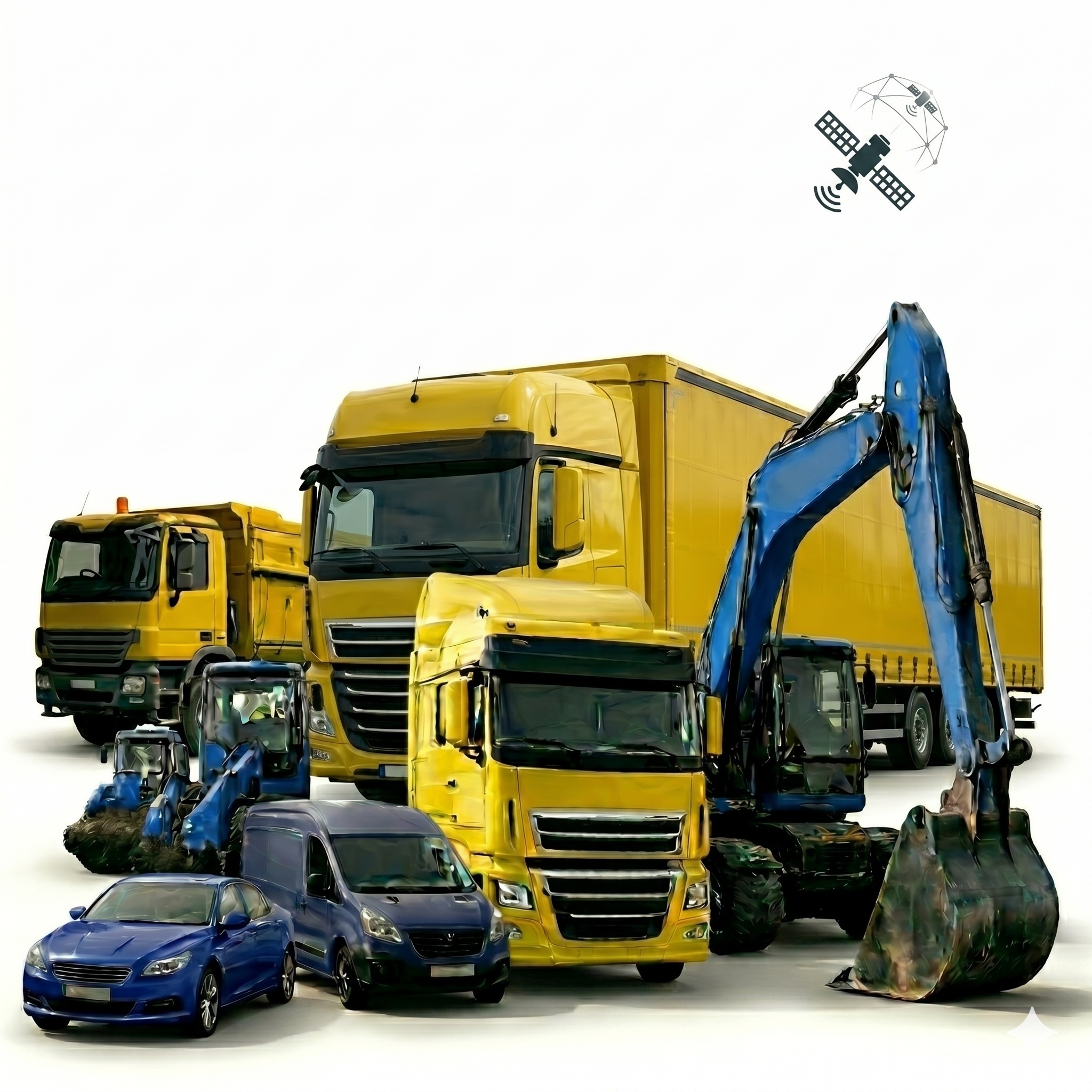 GPS-Ortung für PKW, LKW und Baumaschinen - resim 1