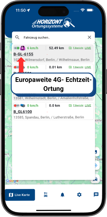 GPS-Ortung für PKW, LKW und Baumaschinen - thumbnail 4
