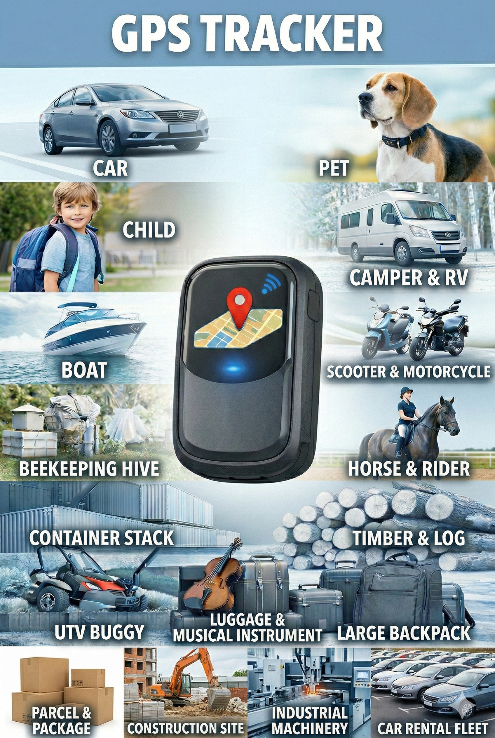 Mobile 4G GPS Tracker without Subscription – flexible & powerful