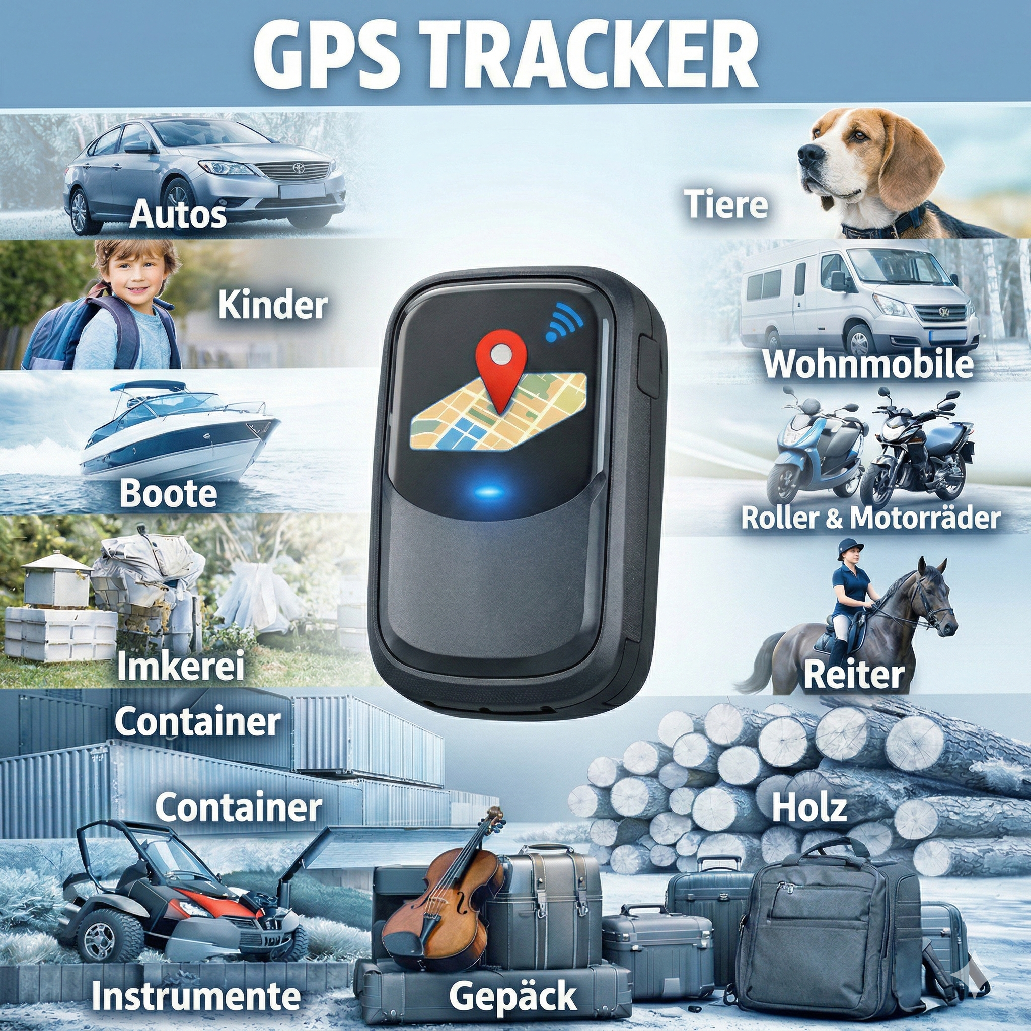 Mobiler 4G GPS-Tracker ohne Abo – flexibel & leistungsstark