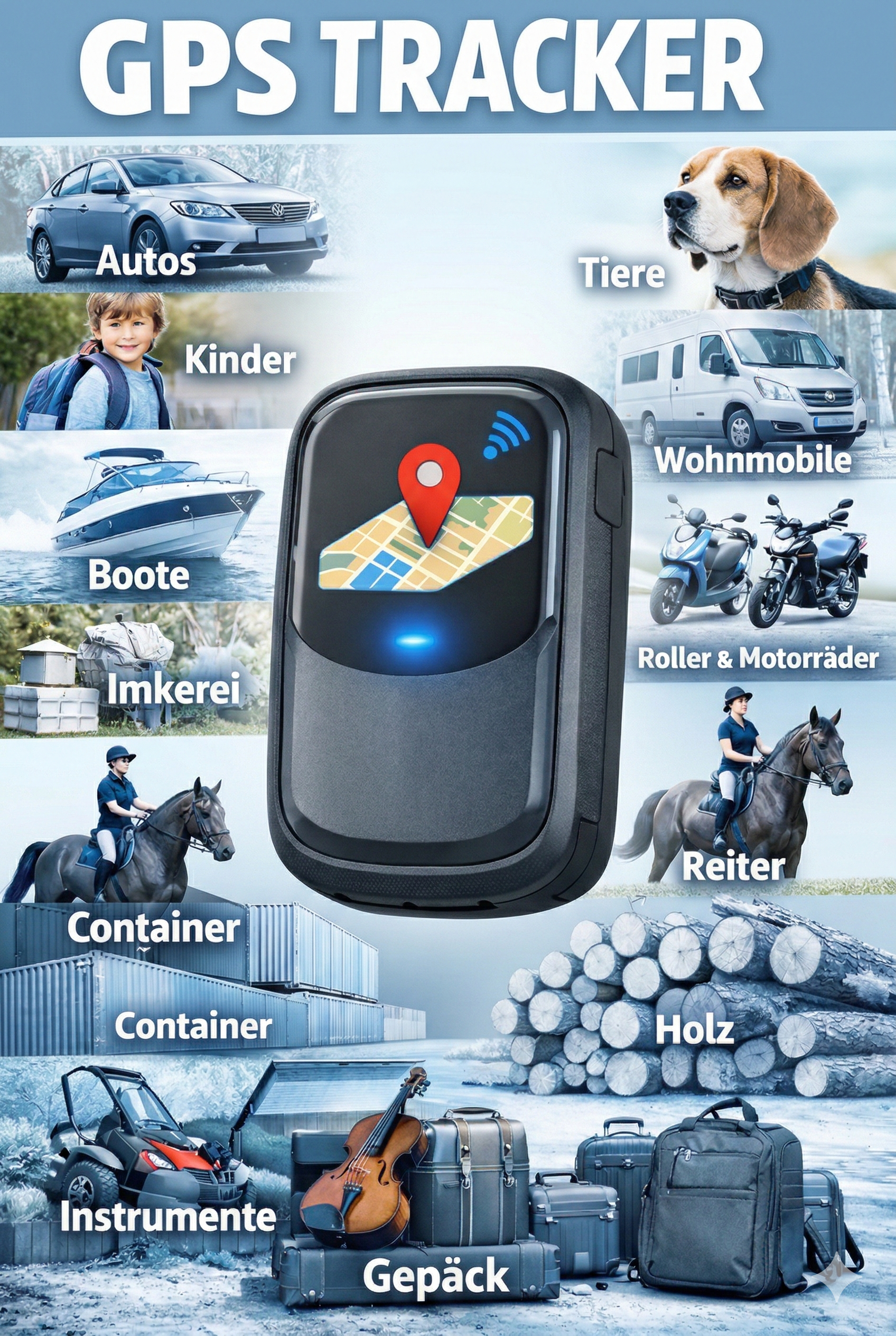 Mobiler 4G GPS-Tracker ohne Abo – flexibel & leistungsstark