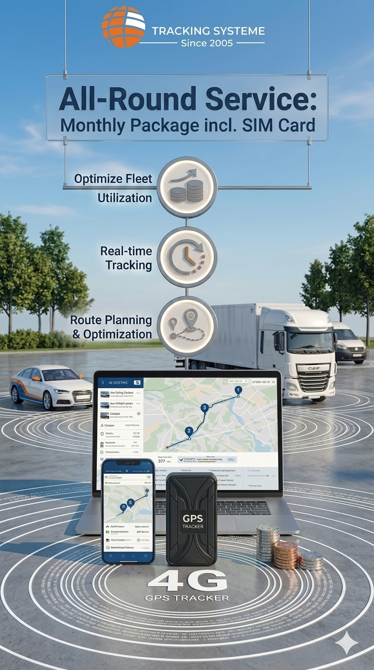 Live tracking and digital logbook for professional fleet management Our complete solution combines real-time vehicle tracking, detailed route analysis and automatic logbook documentation in one system – perfect for companies with corporate vehicles or full fleets