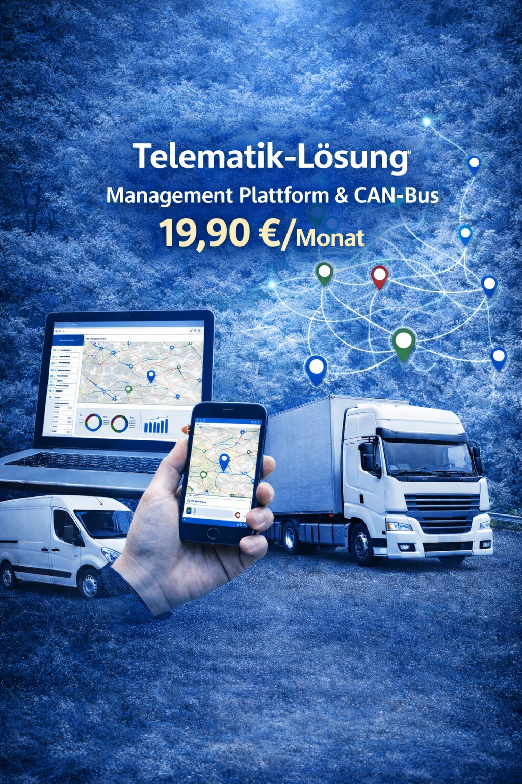 Telematik-Management = Zentrale Plattform