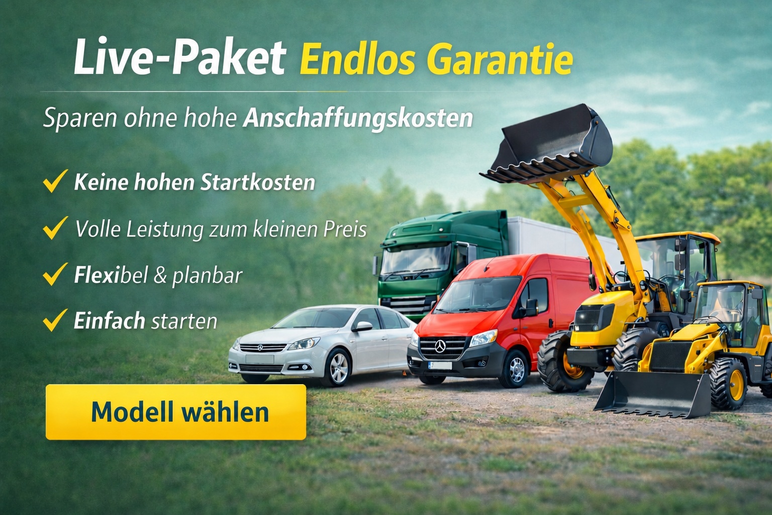 Live Paket Endlos Garantie Modell